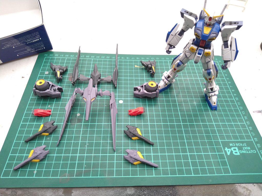 各パーツのバラした状態