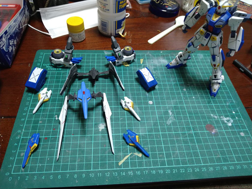 塗装完了作業中に雨が降り散々な目に・・・