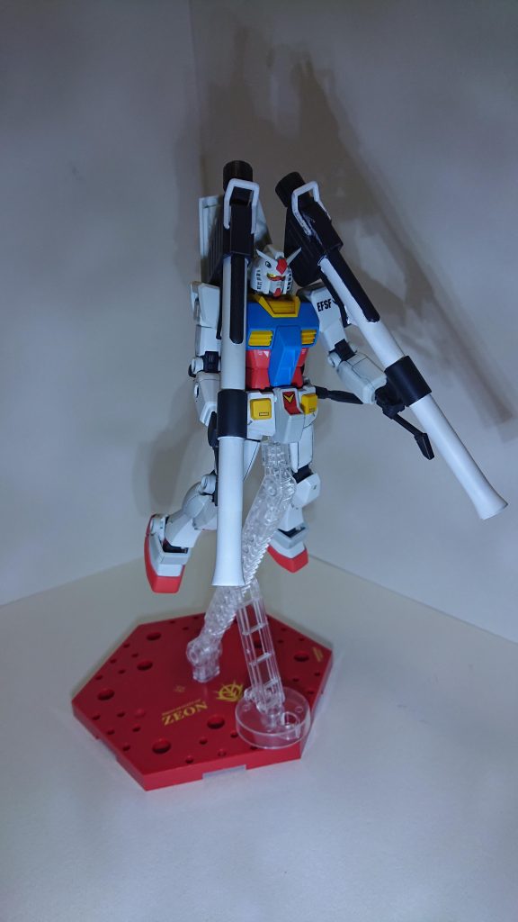 バズーカの塗り分けが片方がうまくいかなかった。