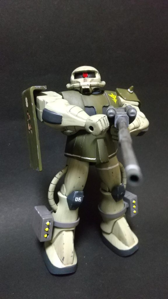 旧キットザク&旧ザク–2枚目/制作者：たぼ