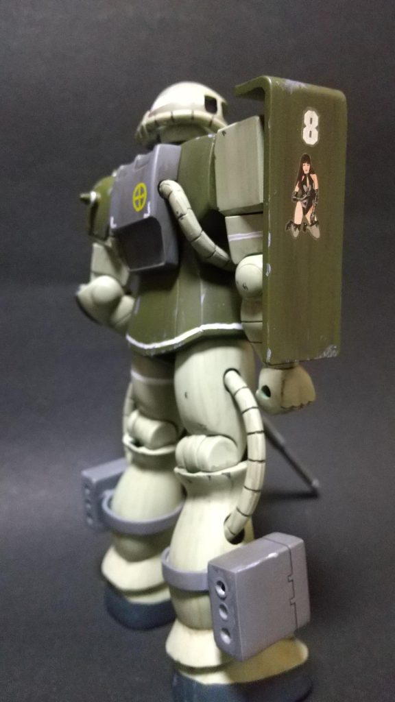 旧キットザク&旧ザク–3枚目/制作者：たぼ