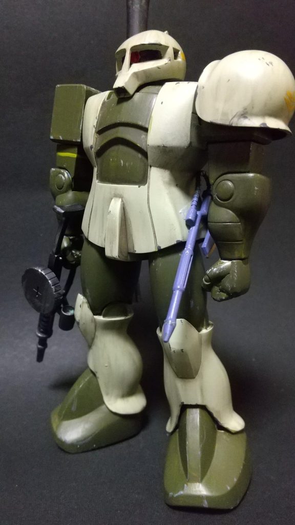 旧キットザク&旧ザク–4枚目/制作者：たぼ