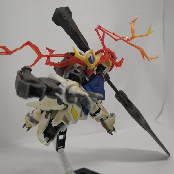 ガンダムクロスウォー　ガンダム・バルバトスルプスレクス(リミッター解除) バルバトスルプスレクスリミッター解除三日月オーガス SD