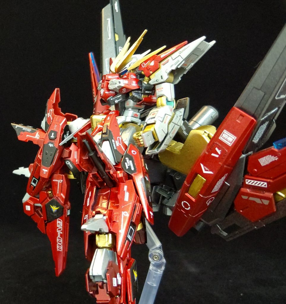 GNレッグキャノン(テルティウムの派生)脚をテルティウムにしたことで武装が一つ増えました!