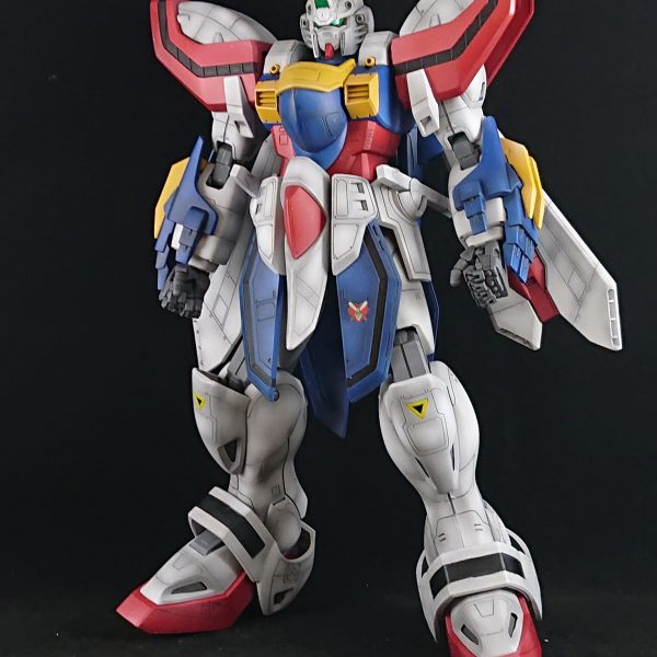 旧ＨＧ1/60 ゴッドガンダム｜蕎麦がきさんのガンプラ作品｜GUNSTA（ガンスタ）