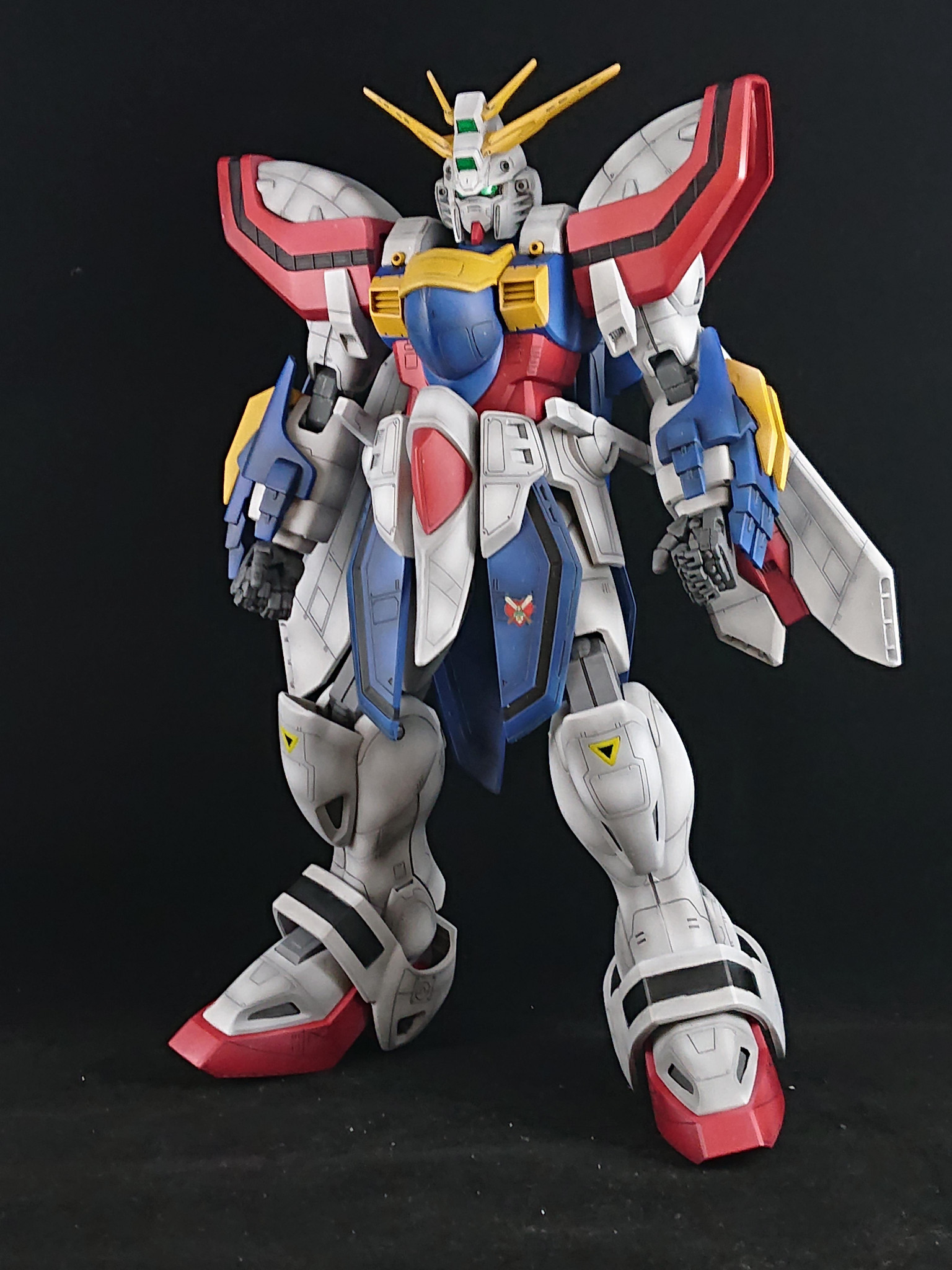 旧ｈｇ1 60 ゴッドガンダム 蕎麦がきさんのガンプラ作品 Gunsta ガンスタ