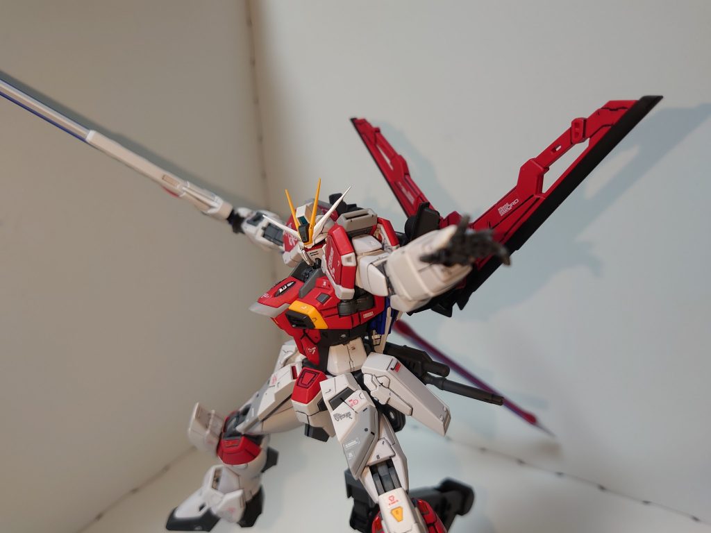 頭上でエクスカリバー回す前の構えなかなか良い感じできまった。