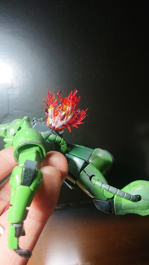 余ってる塗料で塗ったので、リアルさまでは(^_^;)