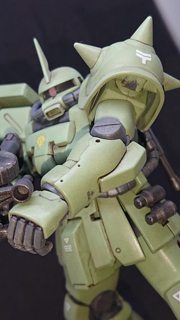 MS-06F2  ノイエンビッターザクF2（リメイク）–7枚目/制作者：ガンプラおじさん