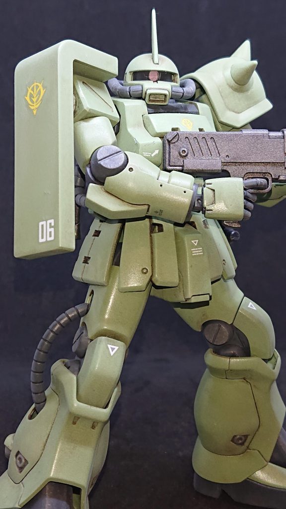 MS-06F2  ノイエンビッターザクF2（リメイク）–9枚目/制作者：ガンプラおじさん