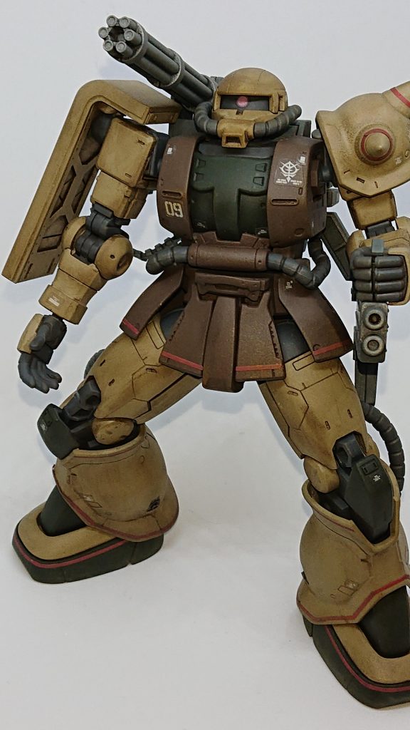 MS-06CK ザクハーフキャノン–8枚目/制作者：ガンプラおじさん