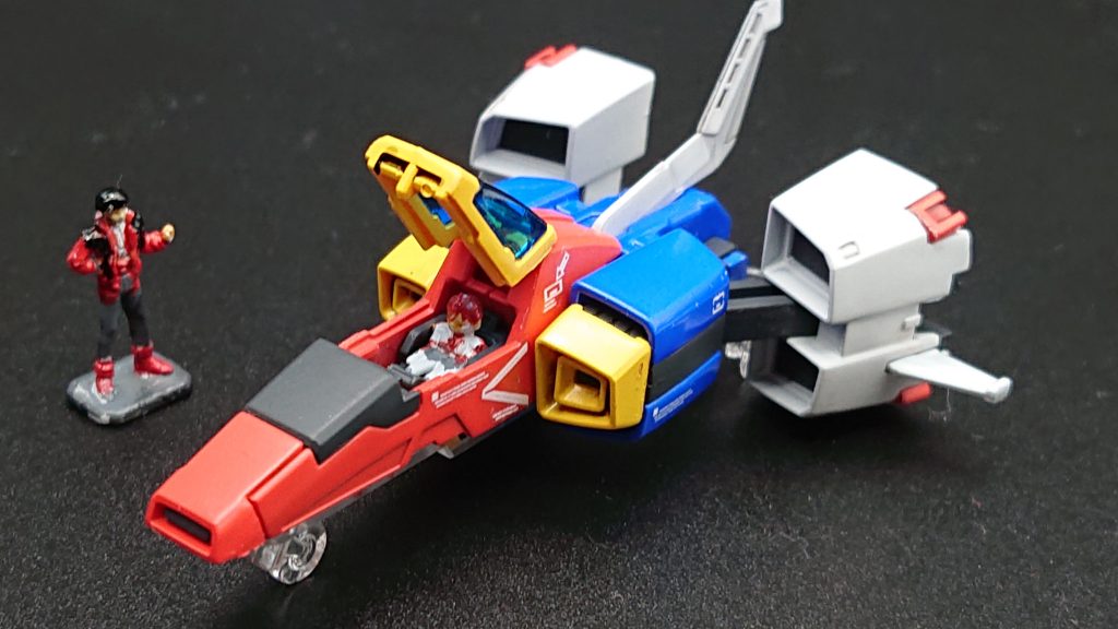 ダブルゼータのコアファイターも、主人公のジュドーアーシタも、 実はだーい好きなのでフィギュアも塗り分けてみました!