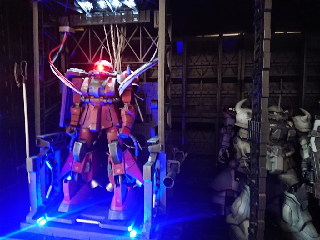 MG箱絵風ジョニーライデンザク ジオラマ風味–3枚目/制作者：つしま