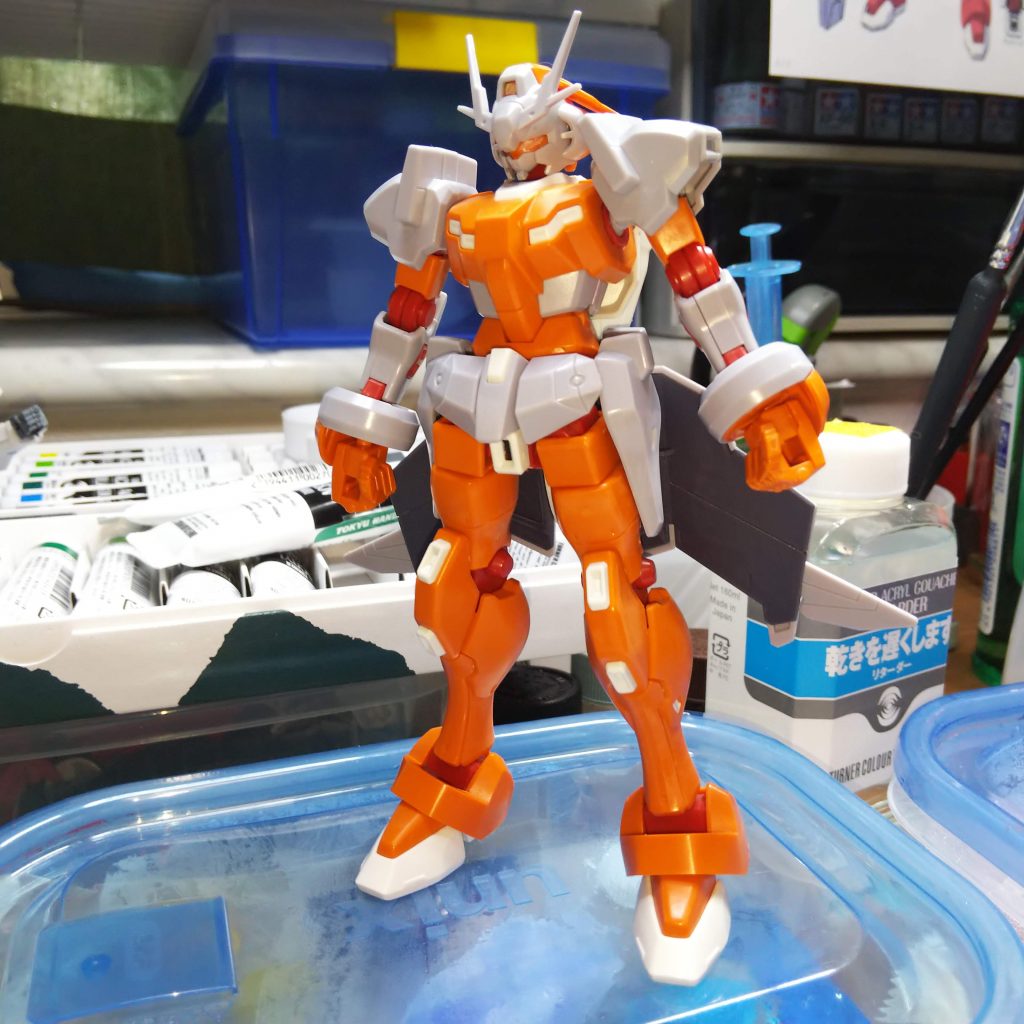 パチ組み状態。