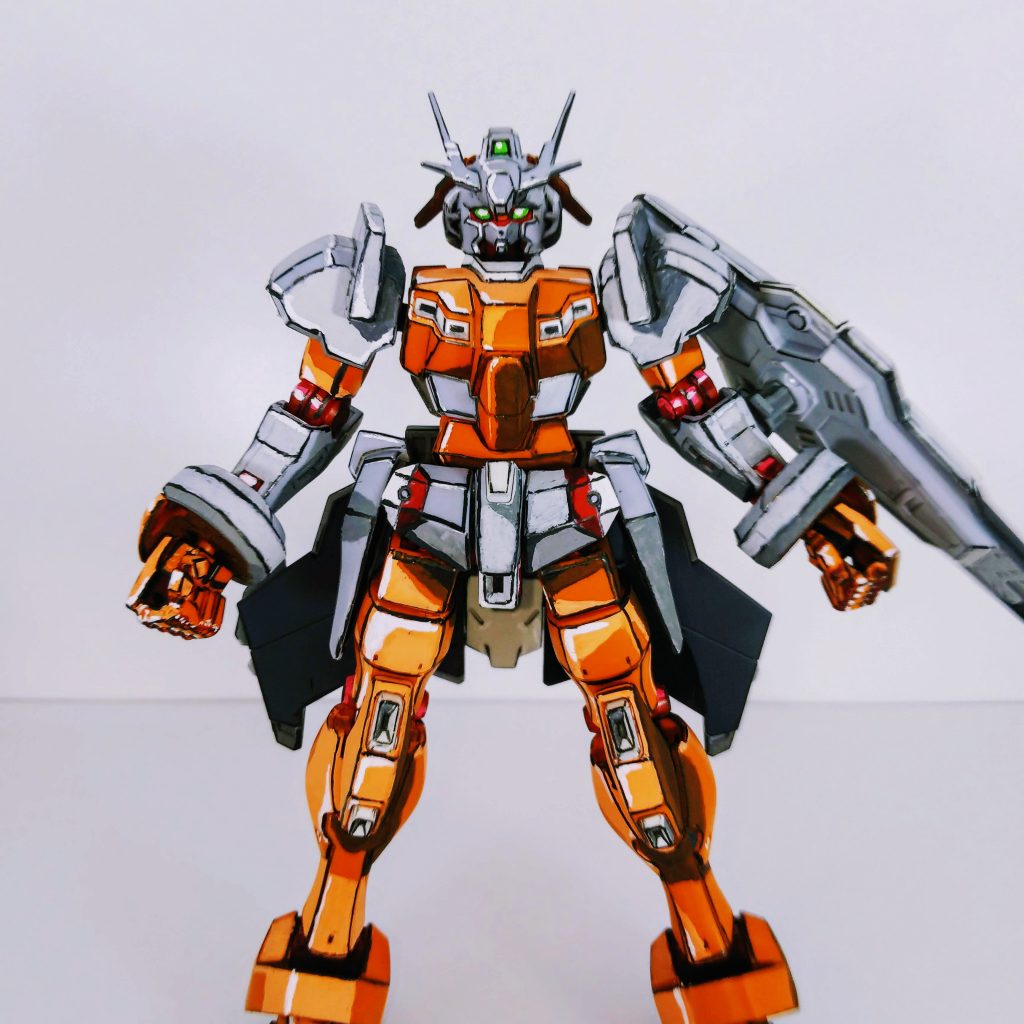 今回は、ハイライトを強めに。そのぶん、影色も濃くしてみました。