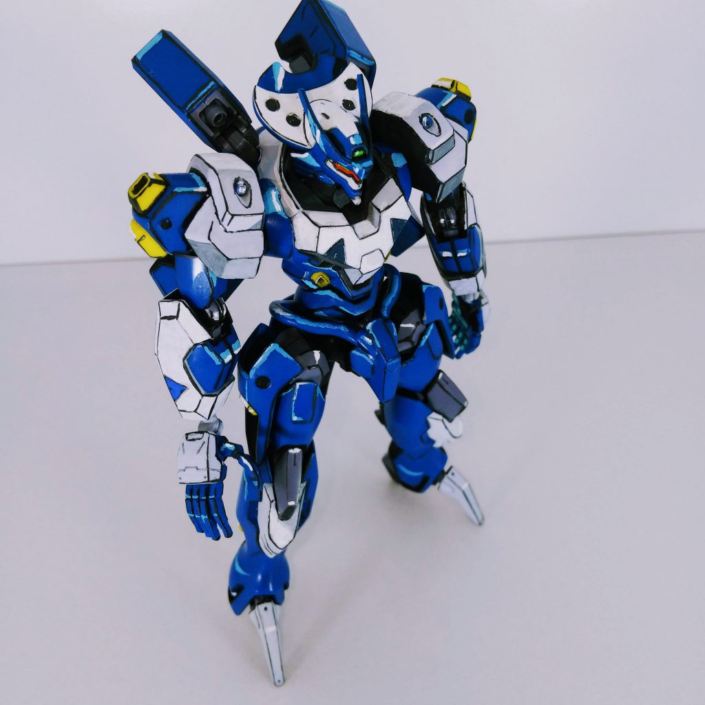 アクリルガッシュ、筆ペン、マーカーペン、ミリペンで塗りました。