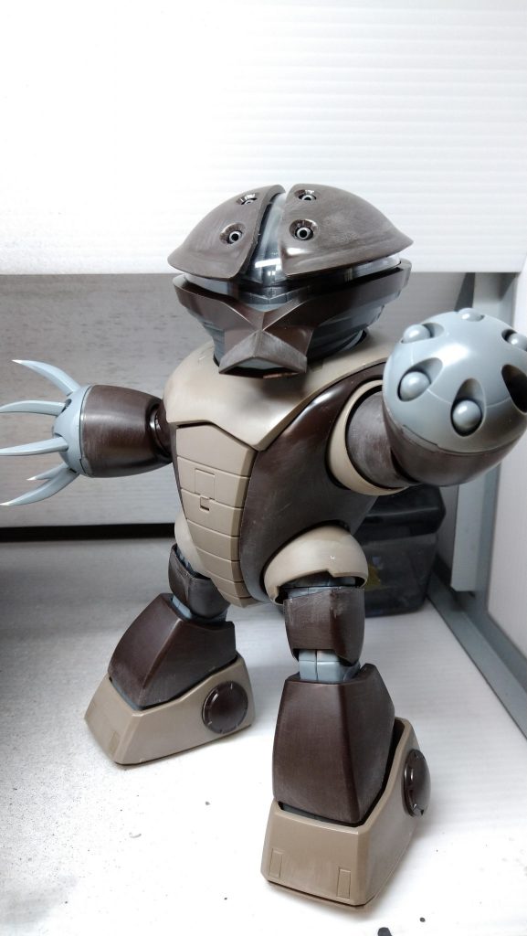 仮組みしながらゲート、ヒケ、パーティングライン処理