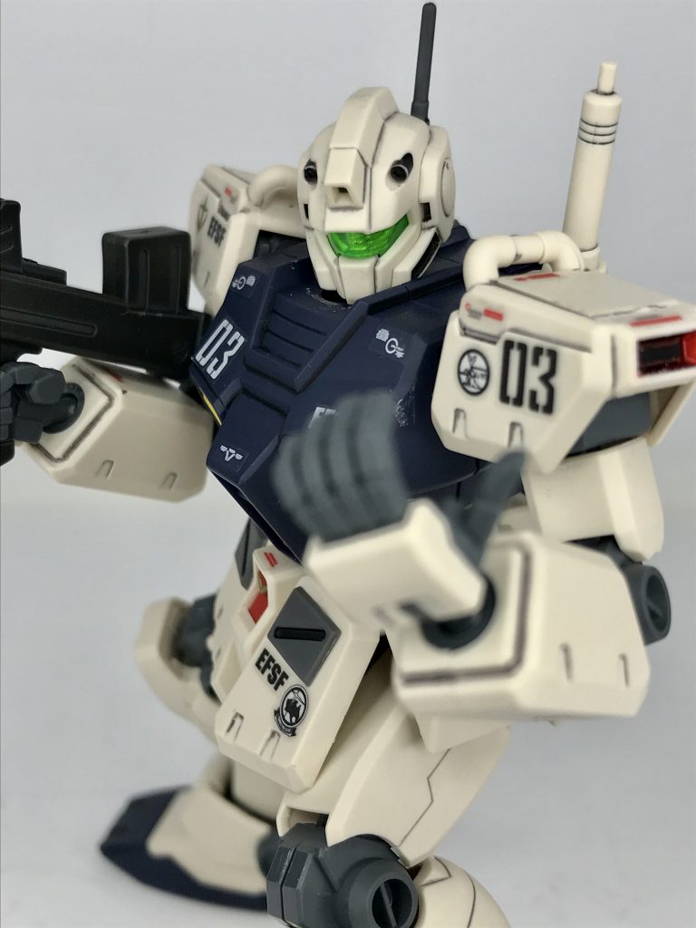 マーキングの「03」は、私が三男だからです(笑)