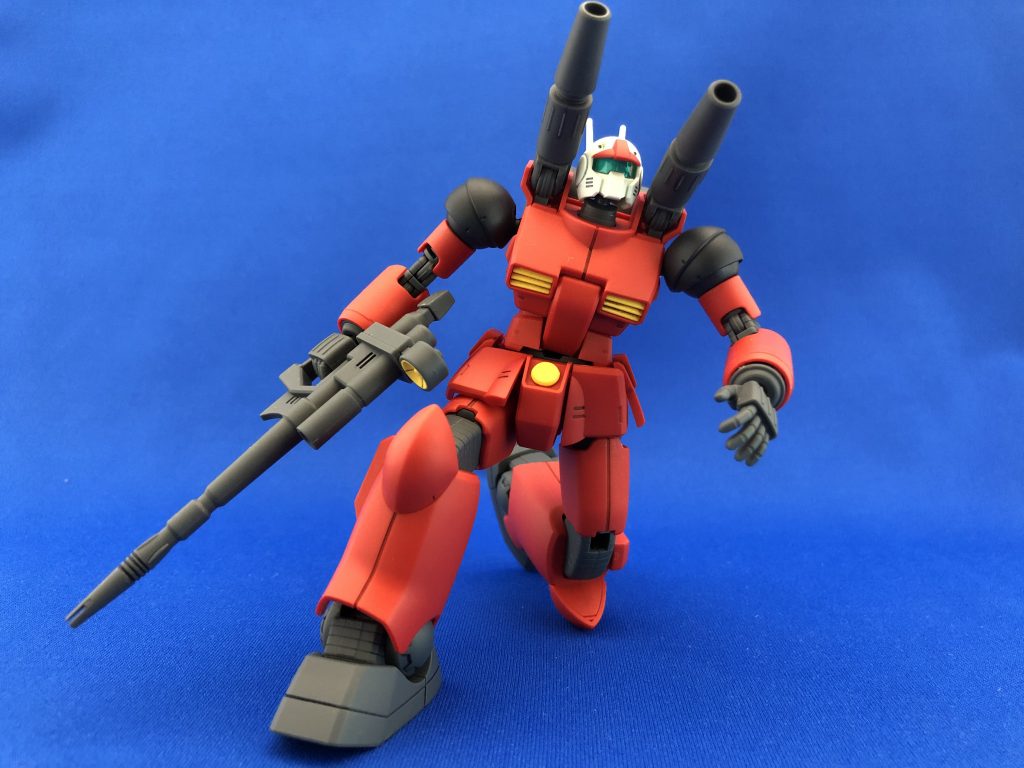 続いてリバイヴガンキャノンさん!外伝系も含めればガンキャノンの生産台数は量産機レベル!色々と評価の分かれるキットですが個人的にはよく動いてスタイルも良く大好きです!