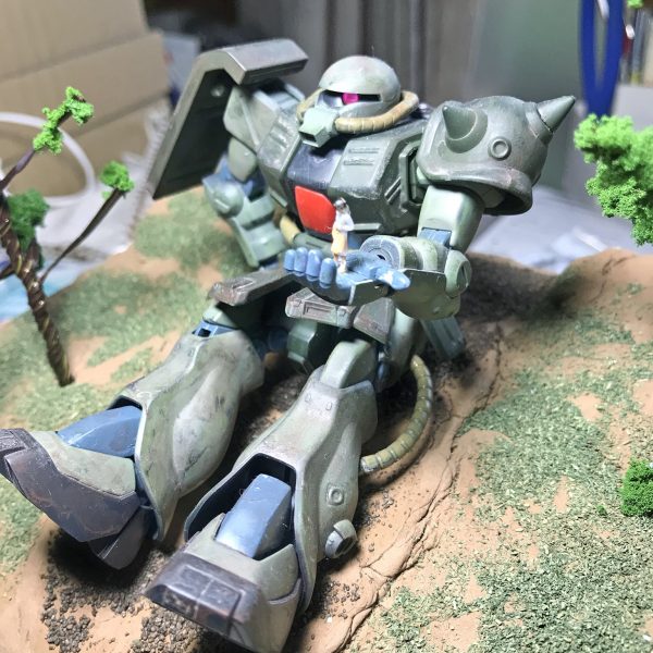 HGザクⅡ改　茶色の瞳に映るもの