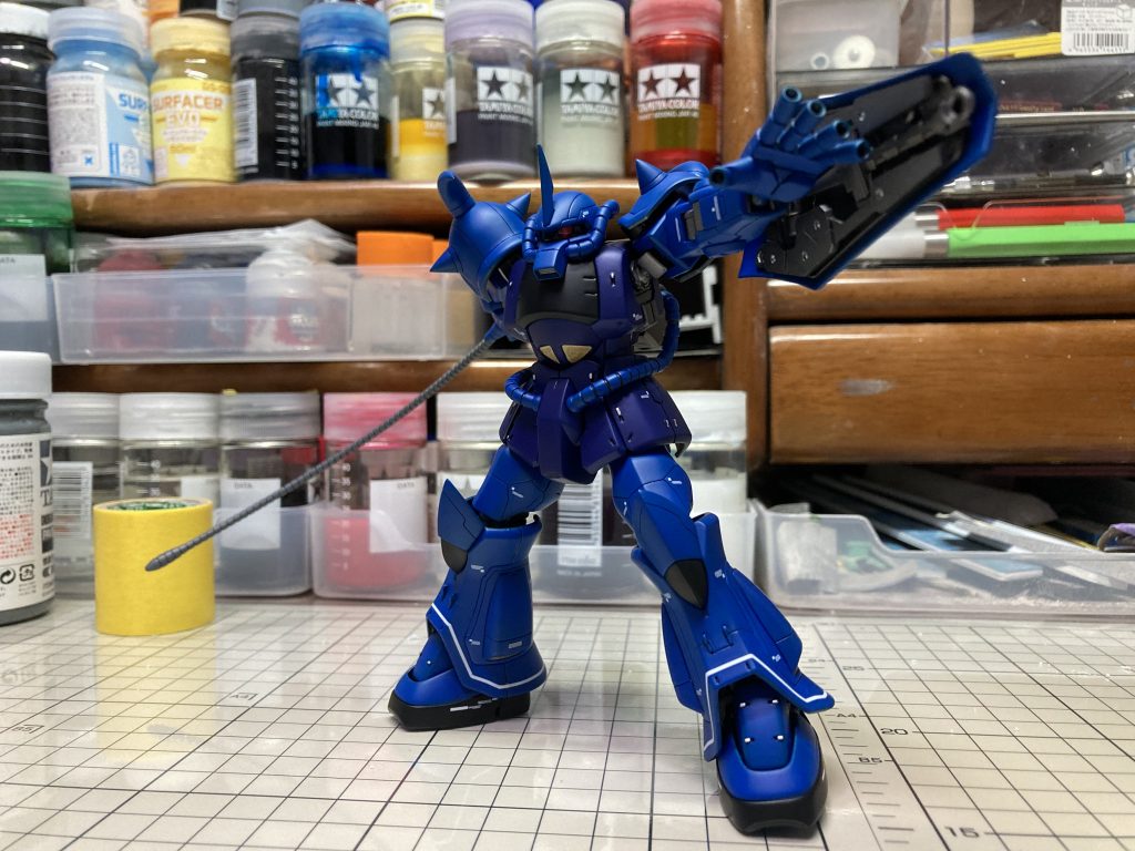 塗装後ジオラマ風だけど汚しはしてませんカッコいいから