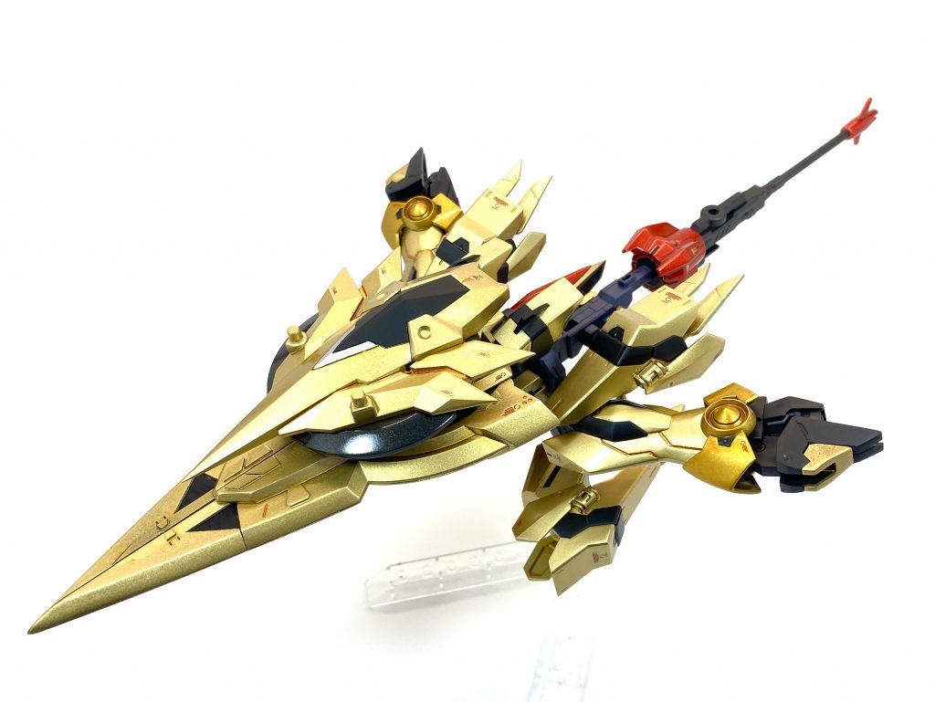 プラネッツシステムに対応しており、専用アーマーであるアルバイージスアーマーのほか、オリジナルのコアガンダムのアーマーも装備可能。