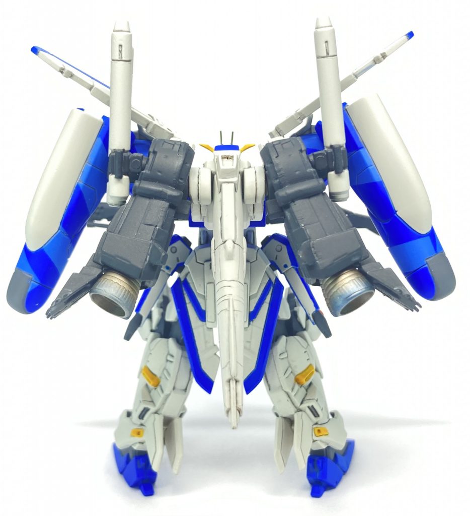 スマートガンのお陰で補助パーツ無しでも自立します。 