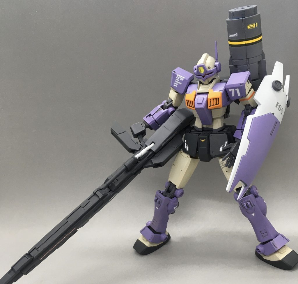 劇中でゼータのメガランチャーを使用していたので作成してみました。劇中では戦艦からエネルギーを引いていましたが、今回はタンクつけてそれっぽくしてみました。設定上これで撃てるかはわかりません…