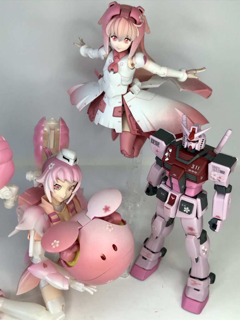 そして今シーズンに作った桜カラーシリーズです。サラがかわいすぎて他がかすみます（笑）