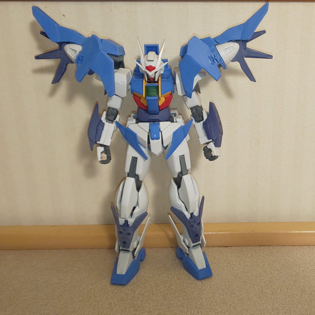 塗装前はただのダブルオースカイです!HWSの軽量版じゃないよ(笑)