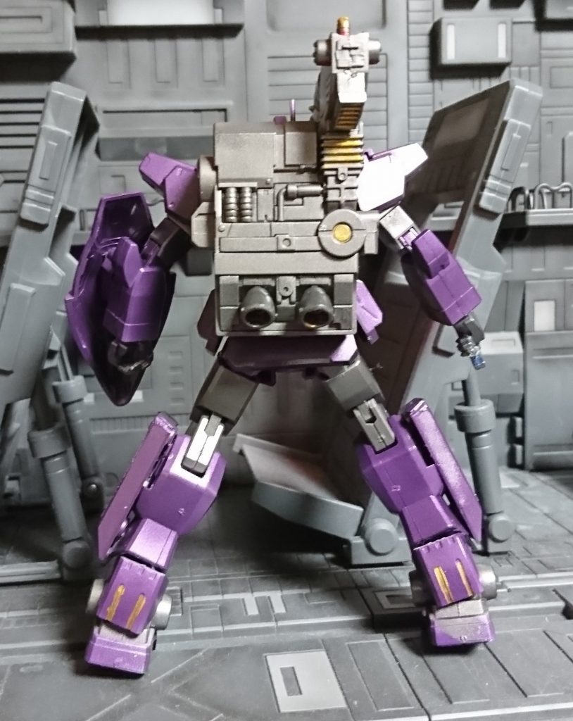 ザクスナイパーとMSVゲルキャノのビームキャノン