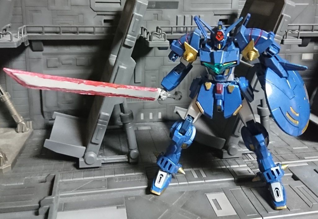 ヒートソードとシールドだけの近接専用機