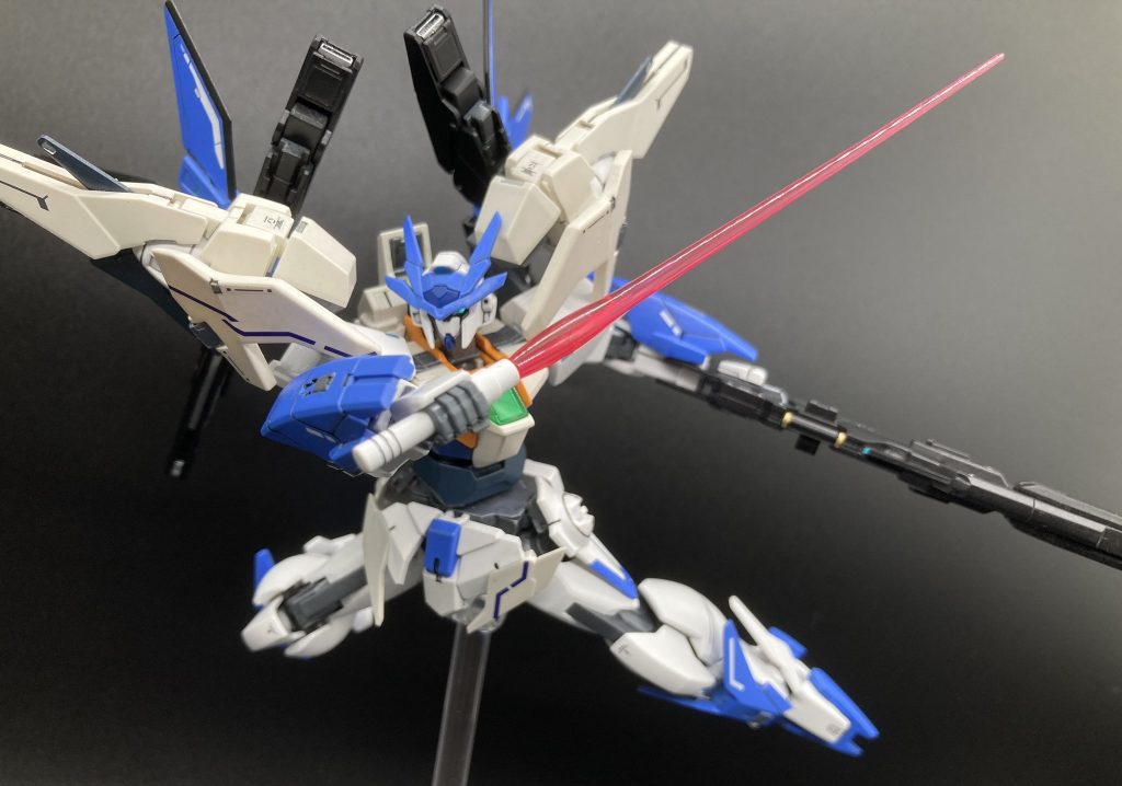 ビームサーベルはフロントアーマーがくっついてるのが好きでなかったので設定変更