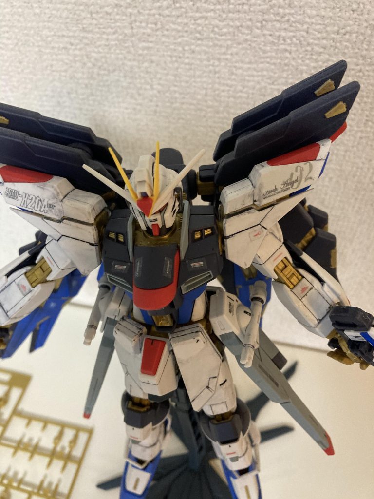 MGストライクフリーダムガンダム完成しました–3枚目/制作者：hiroaki9004