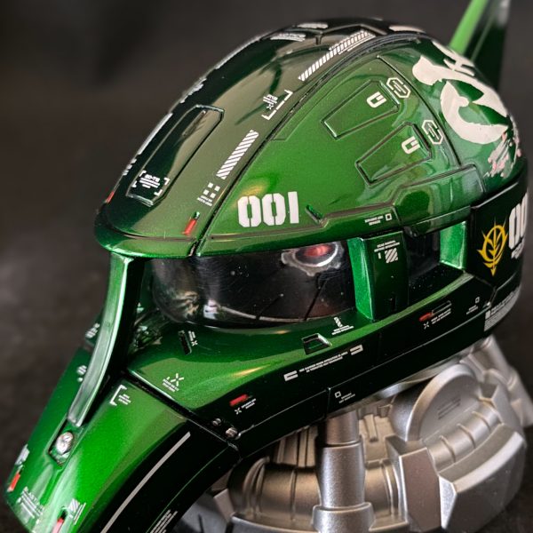 遊びで塗ったザクヘッド(^^)