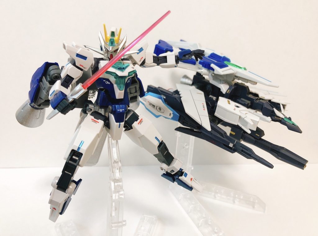 青いコアガンダムも良いですよね〜♪