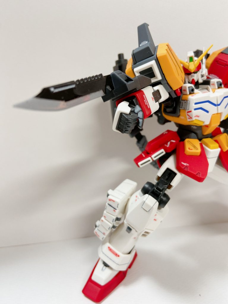 アーマーナイフマスキングにて色分けしました