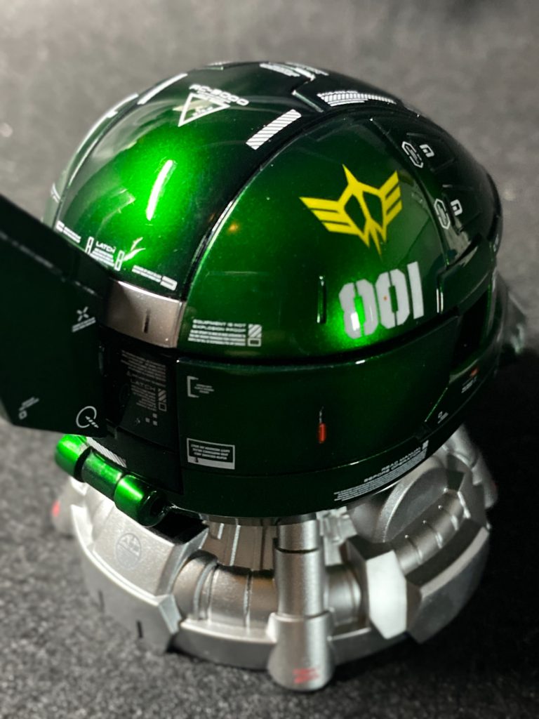 遊びで塗ったザクヘッド(^^)–6枚目/制作者：HARIBO