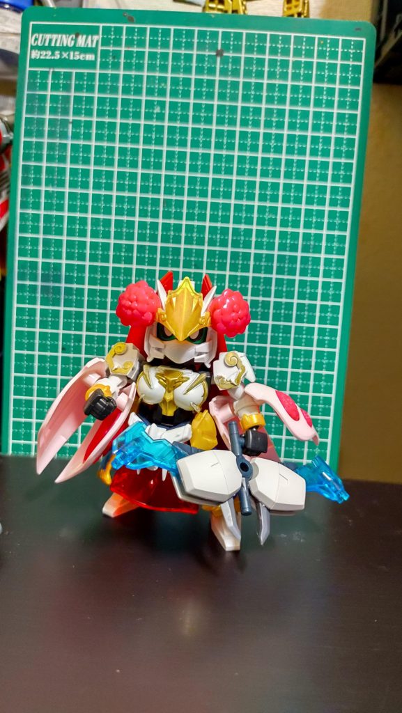 塗装前はこんな感じ着物の複雑な色を再現出来るか不安でした(実際かなり簡略化しましたが)