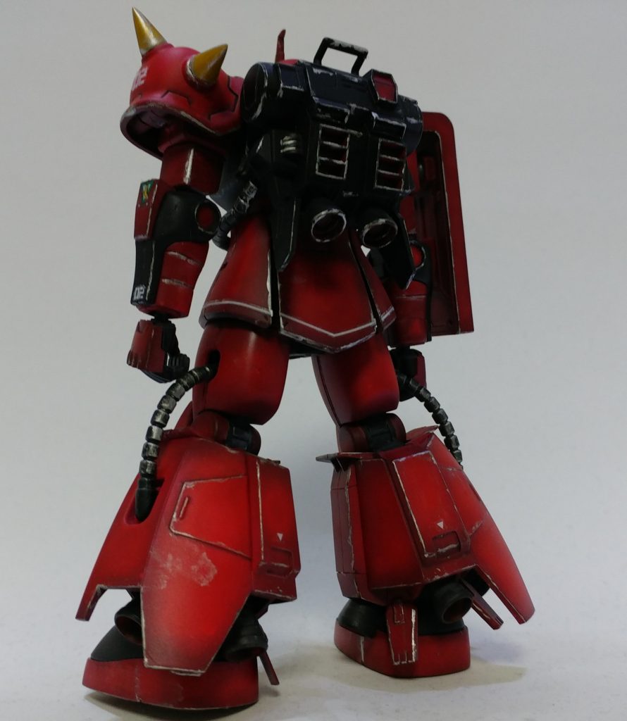 HGUC 1/144 ジョニー・ライデン専用ザクⅡ–3枚目/制作者：ヒレ肉