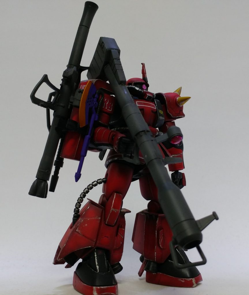 HGUC 1/144 ジョニー・ライデン専用ザクⅡ–5枚目/制作者：ヒレ肉