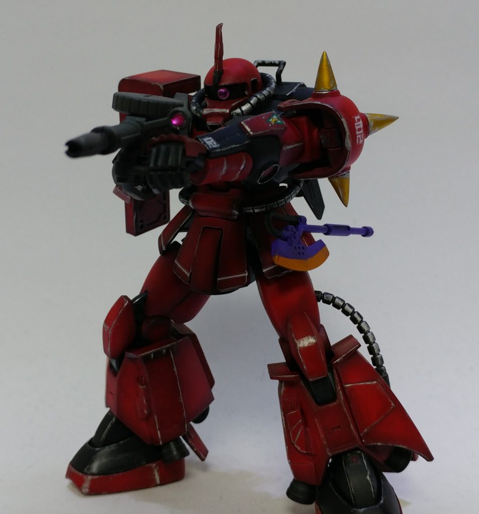 HGUC 1/144 ジョニー・ライデン専用ザクⅡ–6枚目/制作者：ヒレ肉