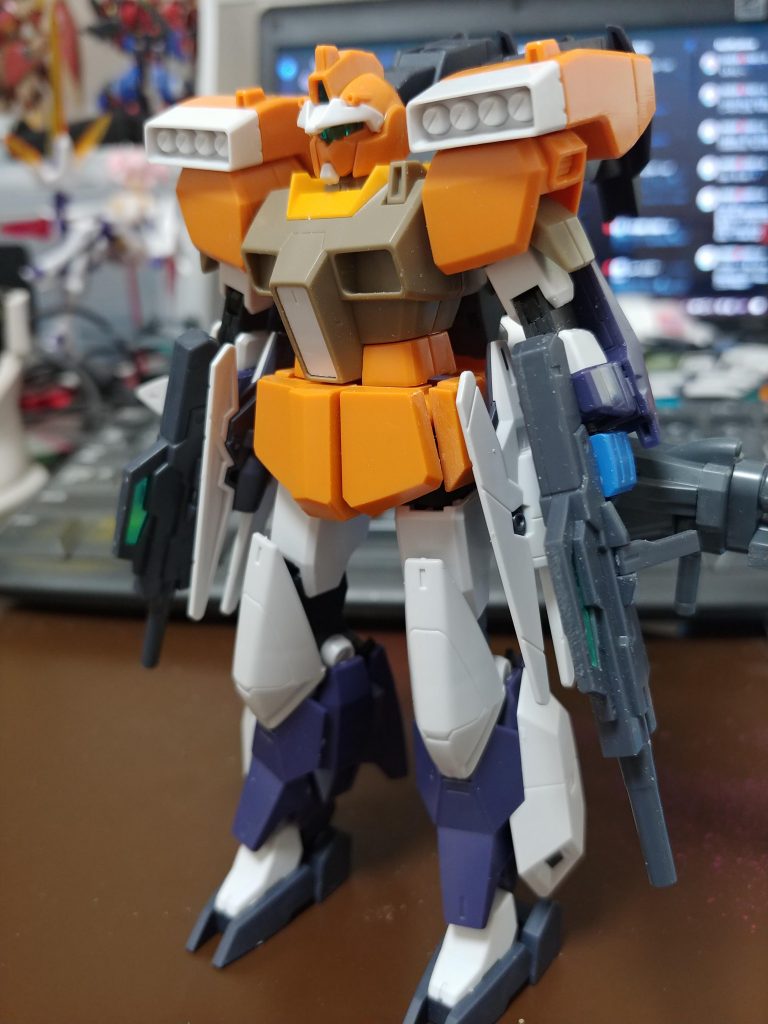 塗装前に組み上げた状態