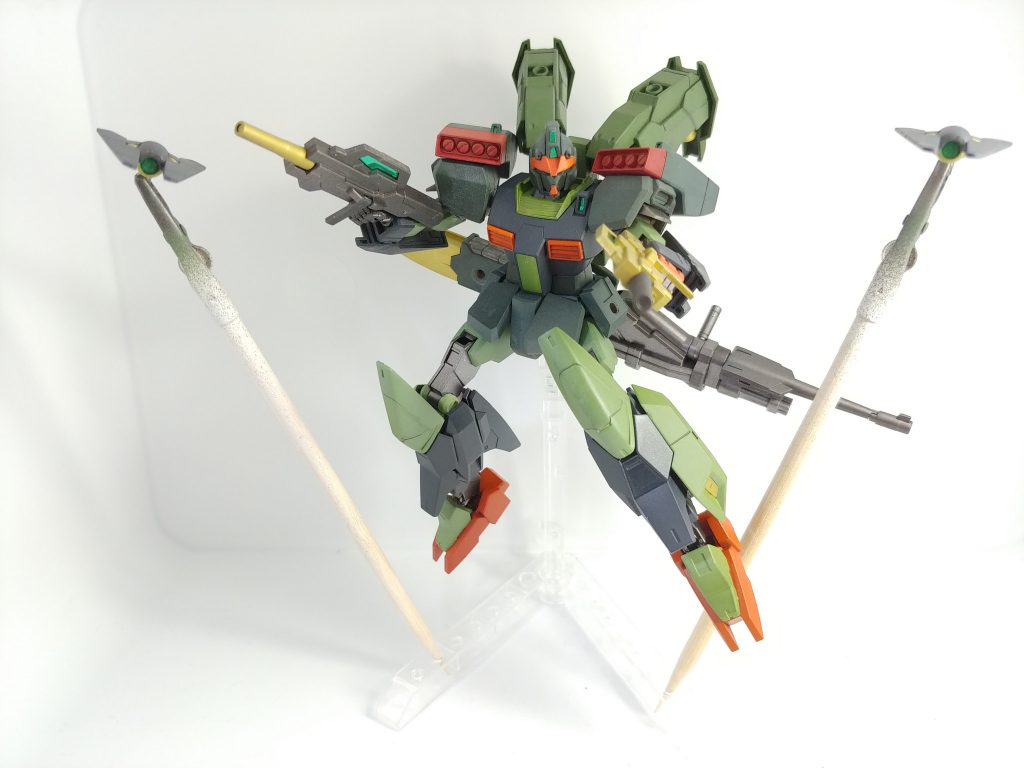 センサービット展開! 透明のフライングベース、持ってなかったんですよ。猫棒で撮影したけど、やっぱ撮影用に透明のフライングベースはいっぱい持っておくべきだなって思いました。