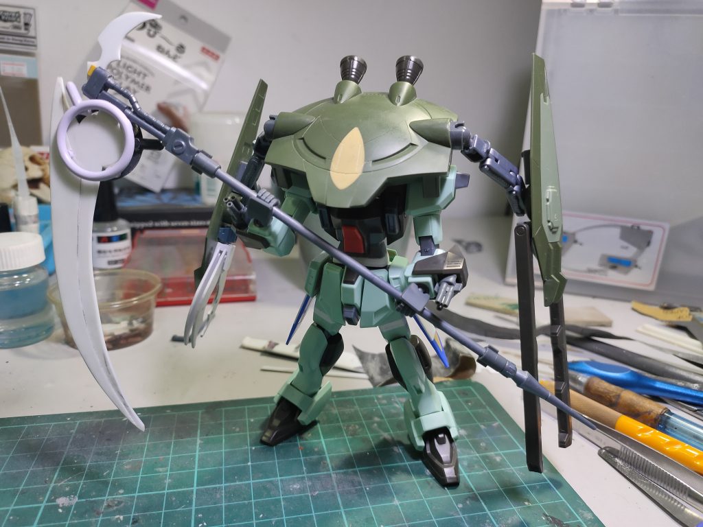 高速強襲形態が死神みたいに改造されたHigh Speed Assault Form is remodeled with the image of the angel of Death