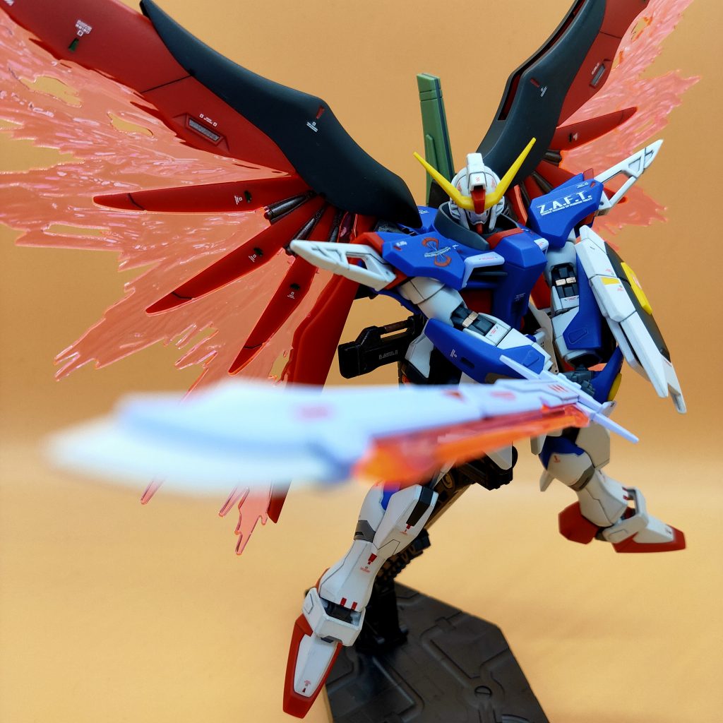 MMI-714 アロンダイト ビームソードディスティニーと行ったらやっぱりこの剣！背中のエフェクトもめちゃカッコいい(*´∀｀)