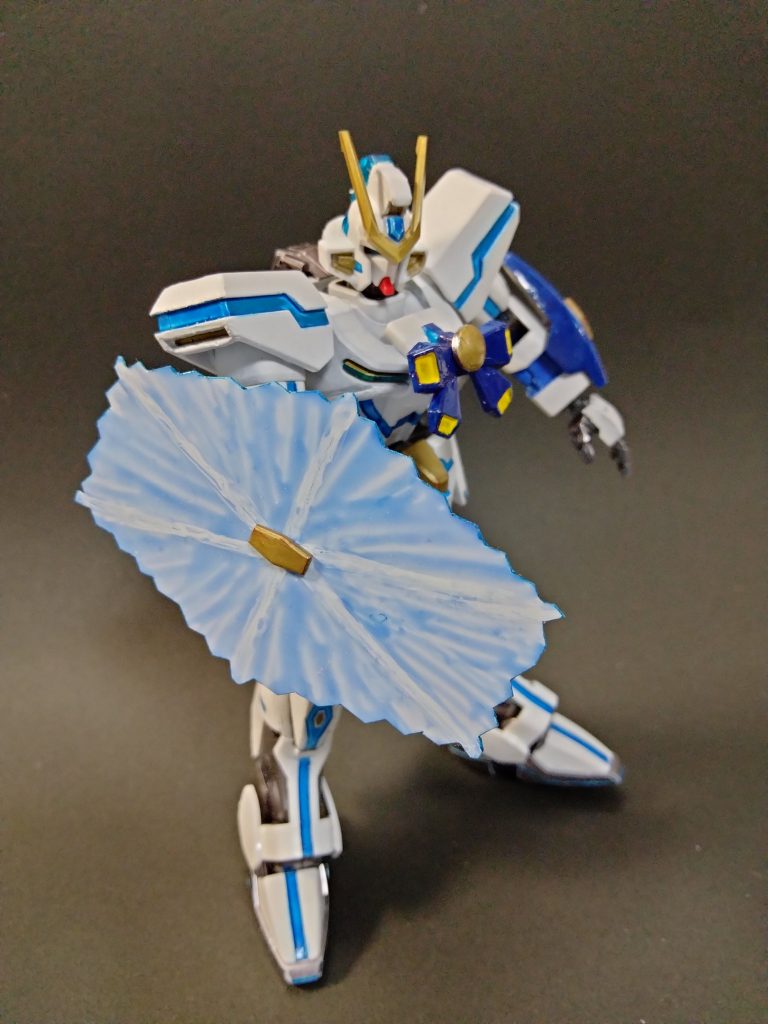 ビームシールドも自作で初挑戦してみましたが、次はもうちょっと上手く作りたいです(笑)