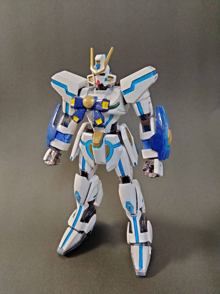 ユニット無しの状態ネプテイトのランドセルは無改造でも付けれますが、強度とディティールアップの為に手を加えております。