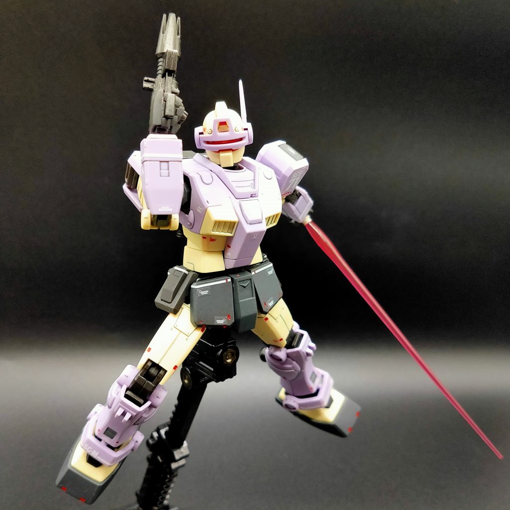 THE ORIGINのキットはディティールも良いので素組でもカッチョいいです。