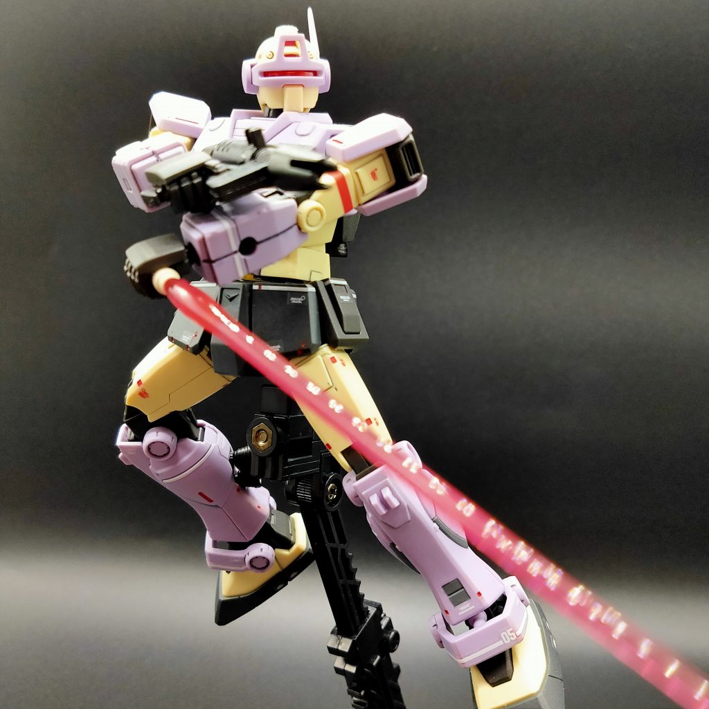 ビームスプレーガンの開口に挑戦してみました。勢いで始めたので途中失敗しそうになりましたが、なんとか形になってホッとしてます。